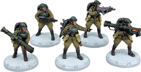 Dust Tactics Red Guards Antitank Squad | Boutique FDB