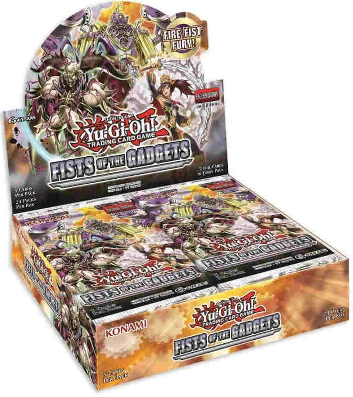 Yugioh Fists of the Gadgets Booster box | Boutique FDB