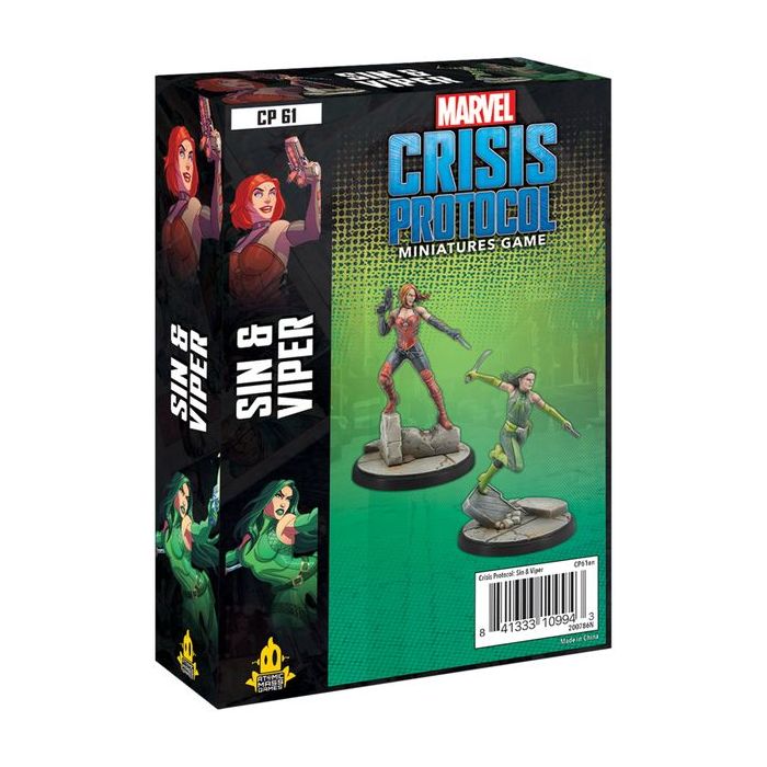 Marvel Crisis Protocol: Sin and Viper | Boutique FDB