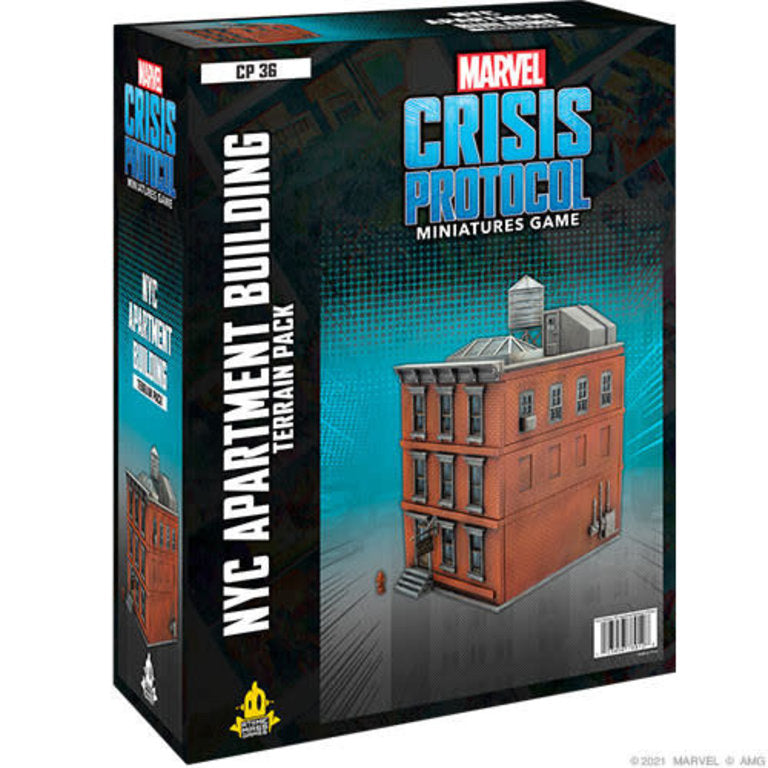 Marvel - Crisis Protocol: NYC Apartment Building Terrain Expansion | Boutique FDB