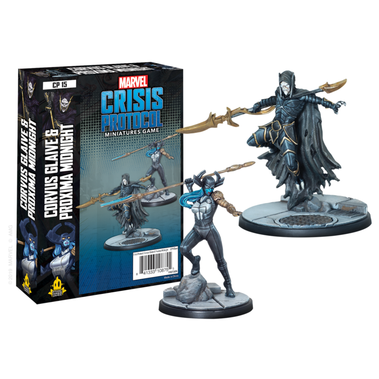 Marvel Crisis Protocol - Corvus Glaive and Proxima Midnight | Boutique FDB