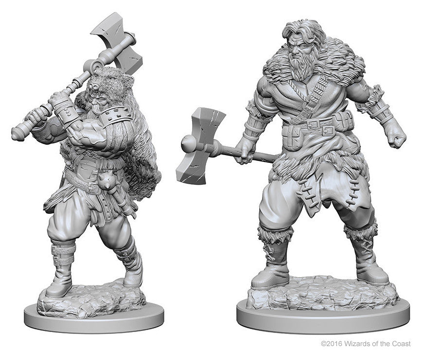 D&D Nolzur's Marvelous Unpainted Miniatures: Human Male Barbarian | Boutique FDB