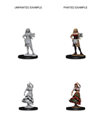 Pathfinder Deep Cuts Unpainted Miniatures: Bartender/Dancing girl | Boutique FDB