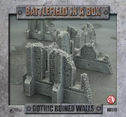 Battlefield in a Box Ruined Walls | Boutique FDB