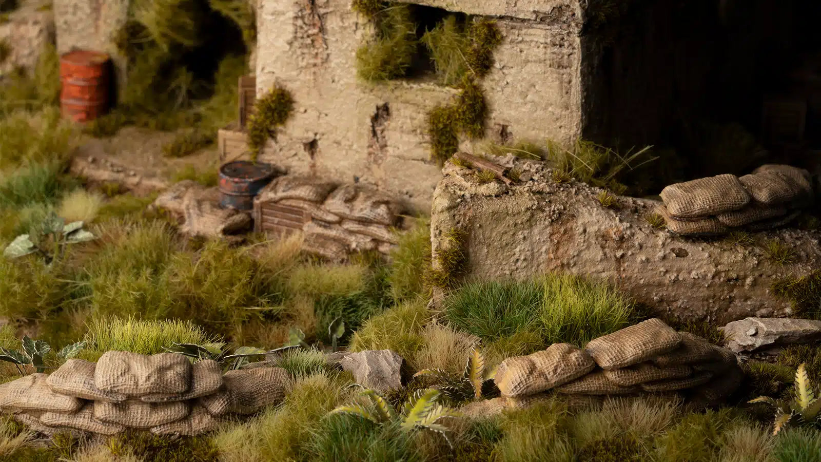 GamersGrass - Basing Bits - Sandbags Barricades | Boutique FDB
