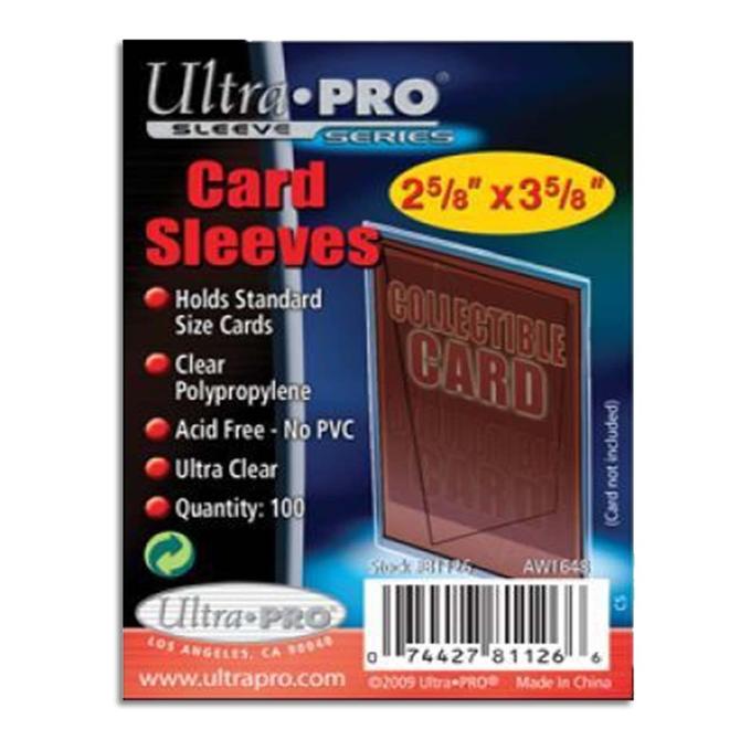 Ultra Pro Card 100 Sleeves | Boutique FDB