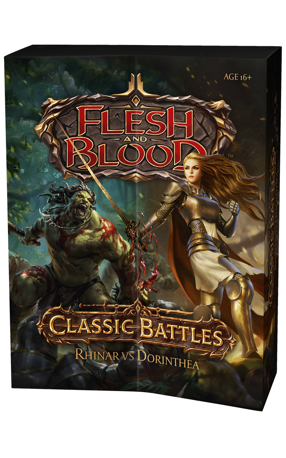 Flesh and Blood : Classic Battles - Rhinar vs Dorinthea | Boutique FDB