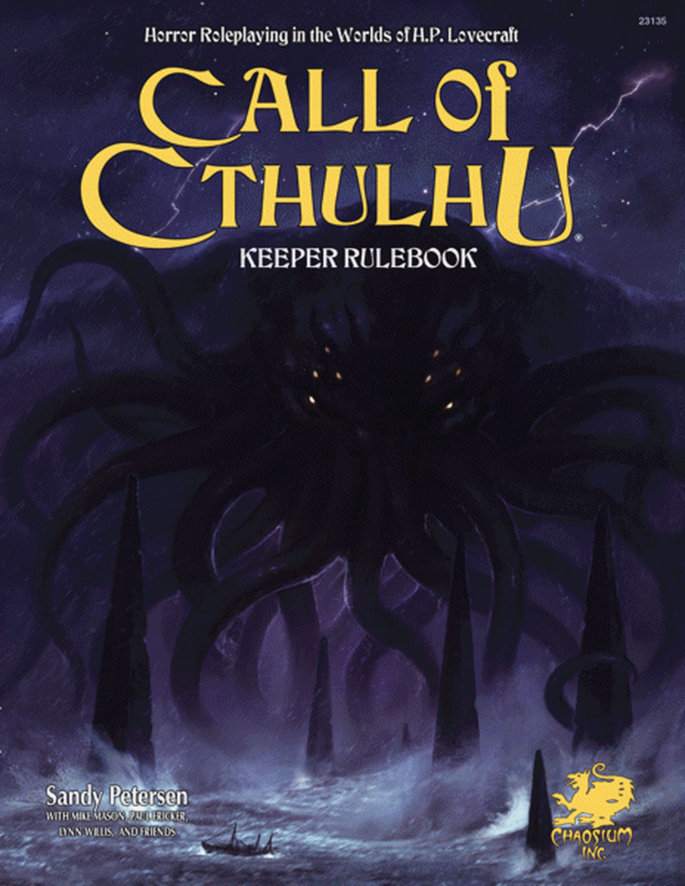 Call of Cthulhu: 7th Ed Call Of Cthulhu Keepers Rulebook (HC) (BOOK) | Boutique FDB