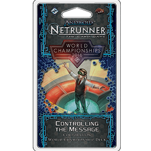 Netrunner: World championships 2016 Controlling the message | Boutique FDB