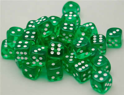 translucent:  36d6 Green/White | Boutique FDB