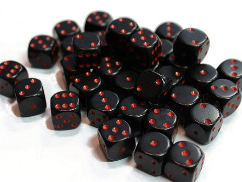OPAQUE 36/6 DIE SET BLACK/RED | Boutique FDB