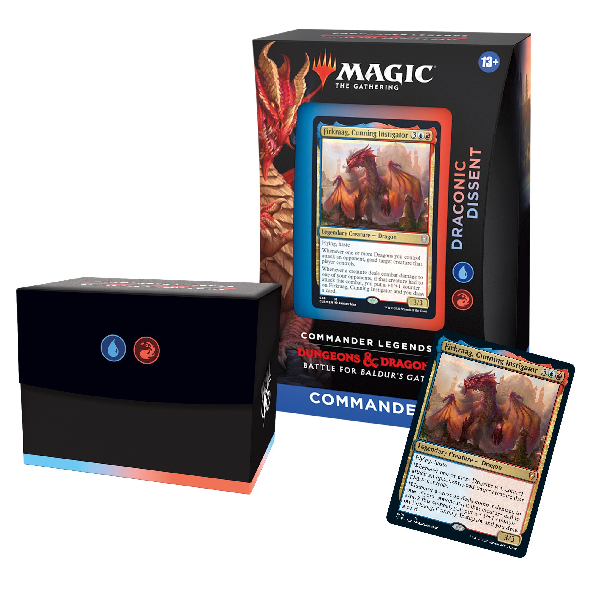 MTG- Commander Legends : Battle For Baldur's Gate - Commander Deck (Izzet) | Boutique FDB