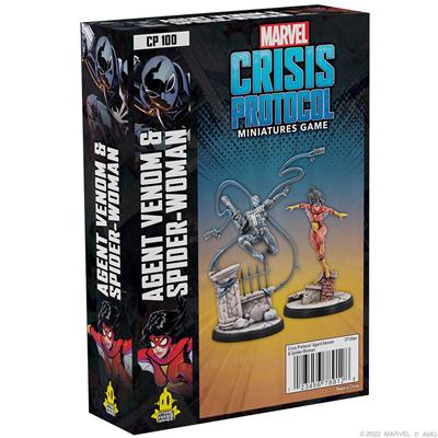 Marvel Crisis Protocol - Agent Venom & Spider-Woman Character Pack | Boutique FDB