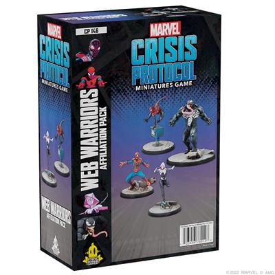 Marvel Crisis Protocol: Web Warriors Affiliation Pack | Boutique FDB