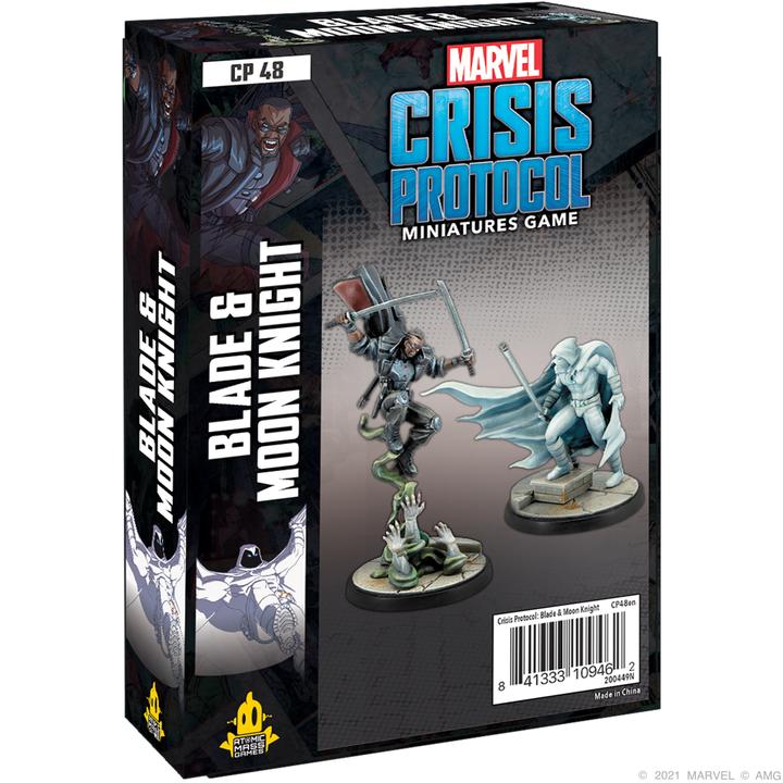 Marvel Crisis Protocol - Blade and Moon Knight | Boutique FDB