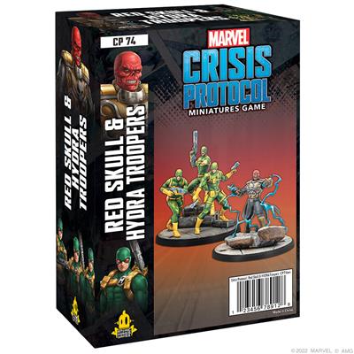 Marvel Crisis Protocol: Red Skull & Hydra Troopers Character Pack | Boutique FDB