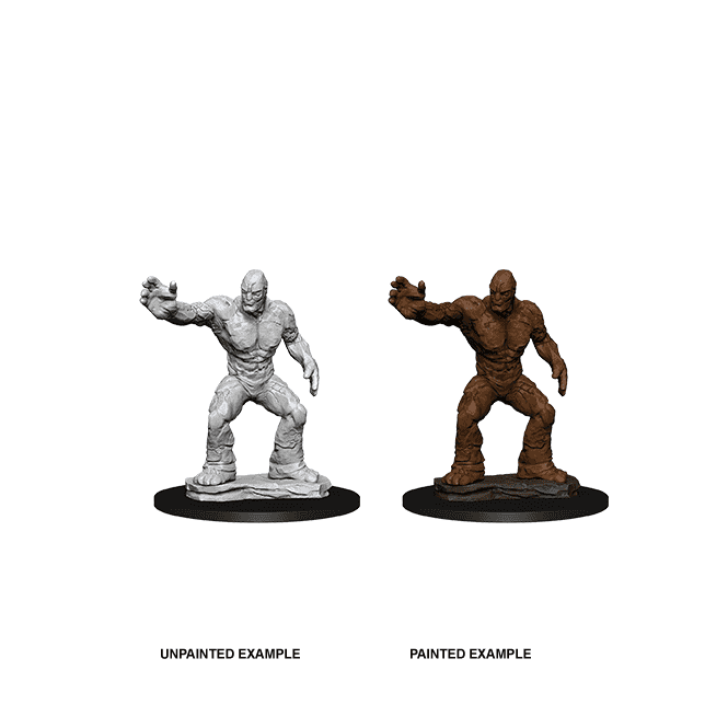 Dungeons & Dragons : Unpainted Miniatures - Wave 10 - Clay Golem | Boutique FDB