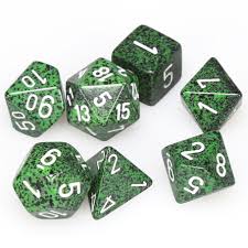CHX25325 Spackled recon poluhedral 7-die set | Boutique FDB
