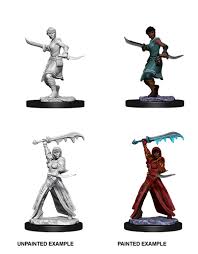 Dungeons & Dragons : Unpainted Miniatures - Wave10 - Human Rogue | Boutique FDB