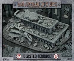 Battlefield in a Box Gothic: Blasted Terrace | Boutique FDB