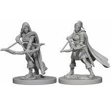 D&D Nolzur's Marvelous Unpainted Miniatures: Human Female Ranger | Boutique FDB