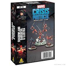 Marvel Crisis Protocol: Shadowland Daredevil & Elektra With Hand Ninjas | Boutique FDB
