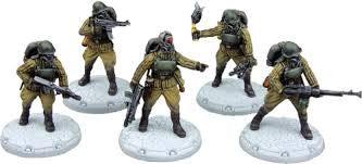 Dust Tactics Red Guard Assault Squad | Boutique FDB