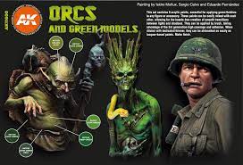AK 3rd generation acrylics - Orks and green Models | Boutique FDB