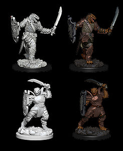 D&D Nolzur's Marvelous Unpainted Miniatures: Dragonborn Female Paladin | Boutique FDB