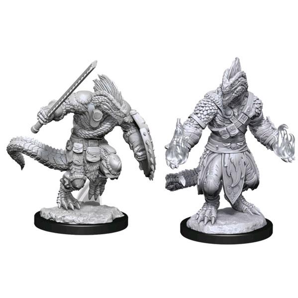 Lizardfolk barbarian & Lizardfolk cleric | Boutique FDB