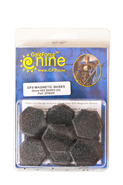 25mm Hex Bases magnetic | Boutique FDB