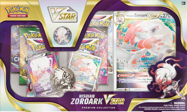 Pokémon : Premium Collection - Hisuian Zoroark VSTAR | Boutique FDB