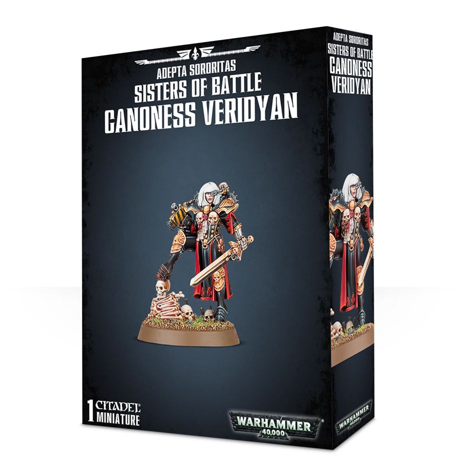 Warhammer 40K: Adepta Sororitas - Canoness Veridyan | Boutique FDB