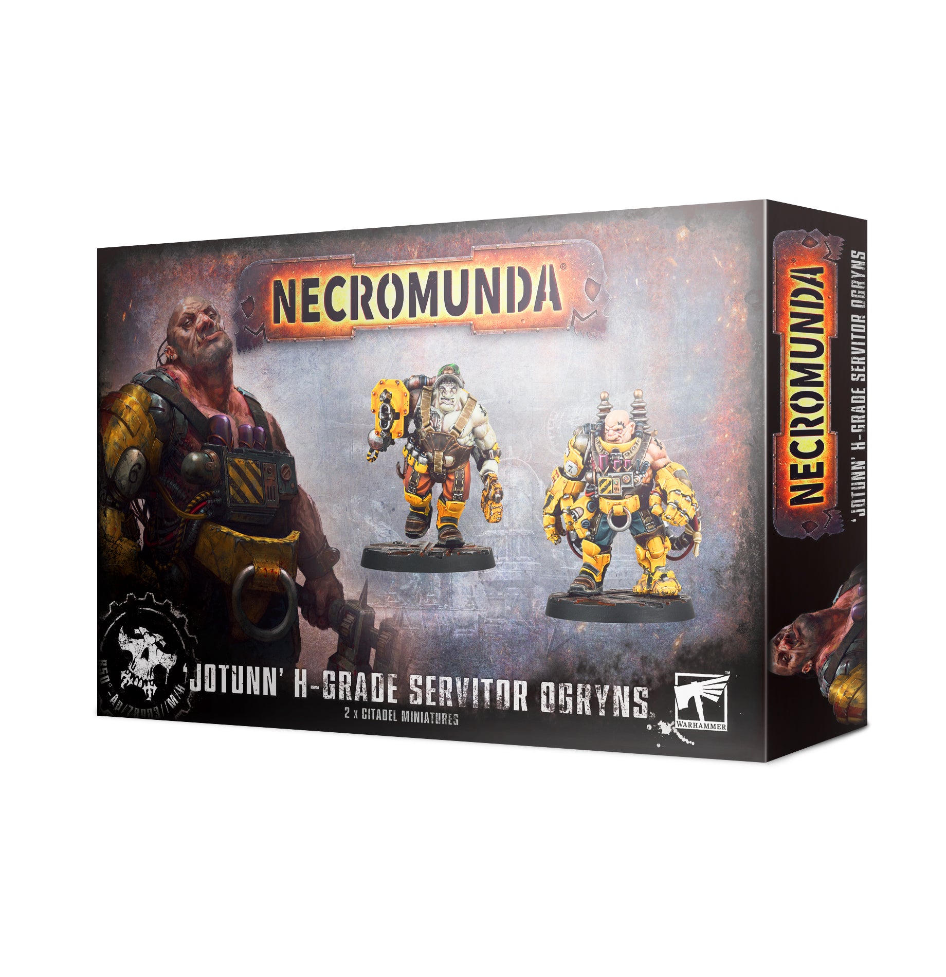 Warhammer: Necromunda - Jotunn' H-Grade Servitor Ogryns | Boutique FDB