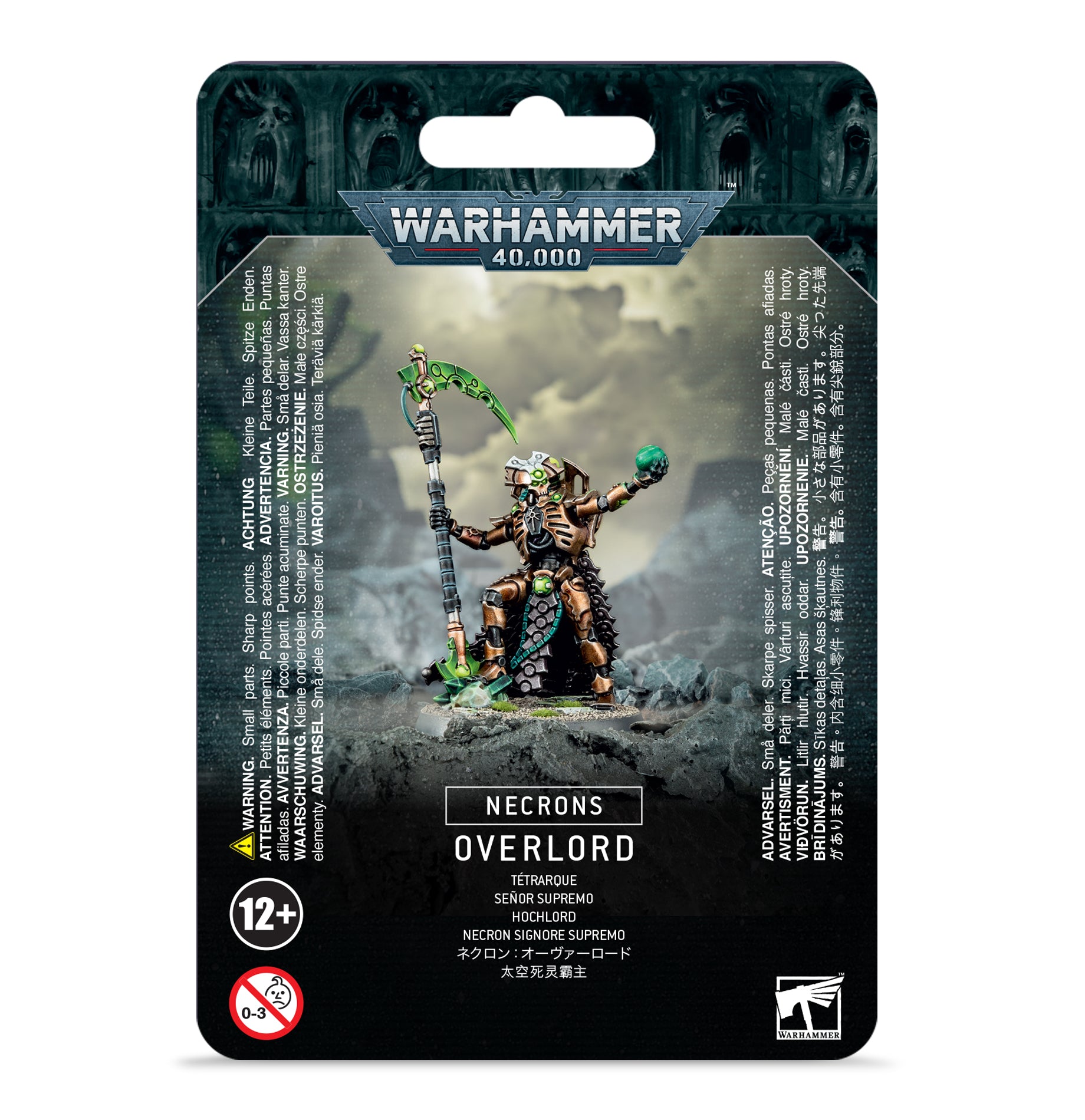 Necron Overlord with Warscythe | Boutique FDB