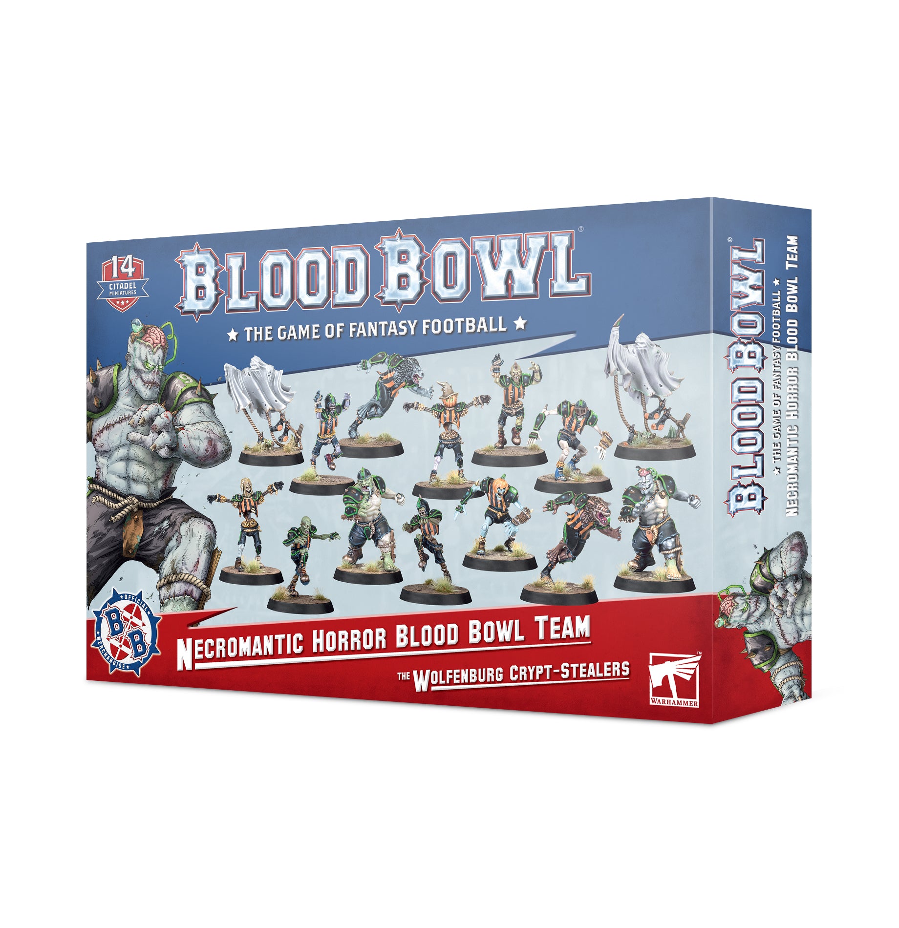 Blood Bowl - Necromantic Team - The Wolfenburg Crypt-Stealers | Boutique FDB