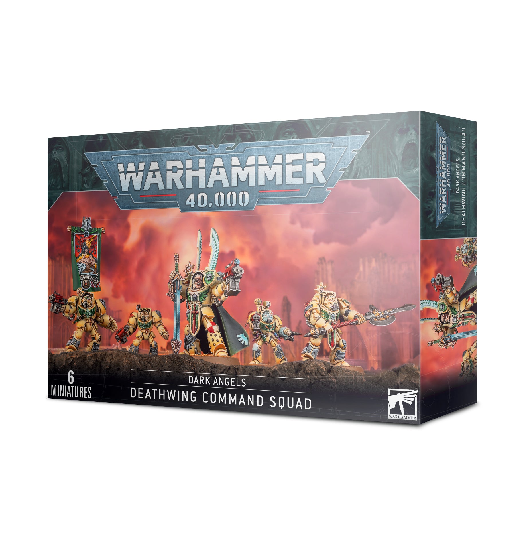 Warhammer 40K : Dark Angels - Deathwing Command Squad | Boutique FDB