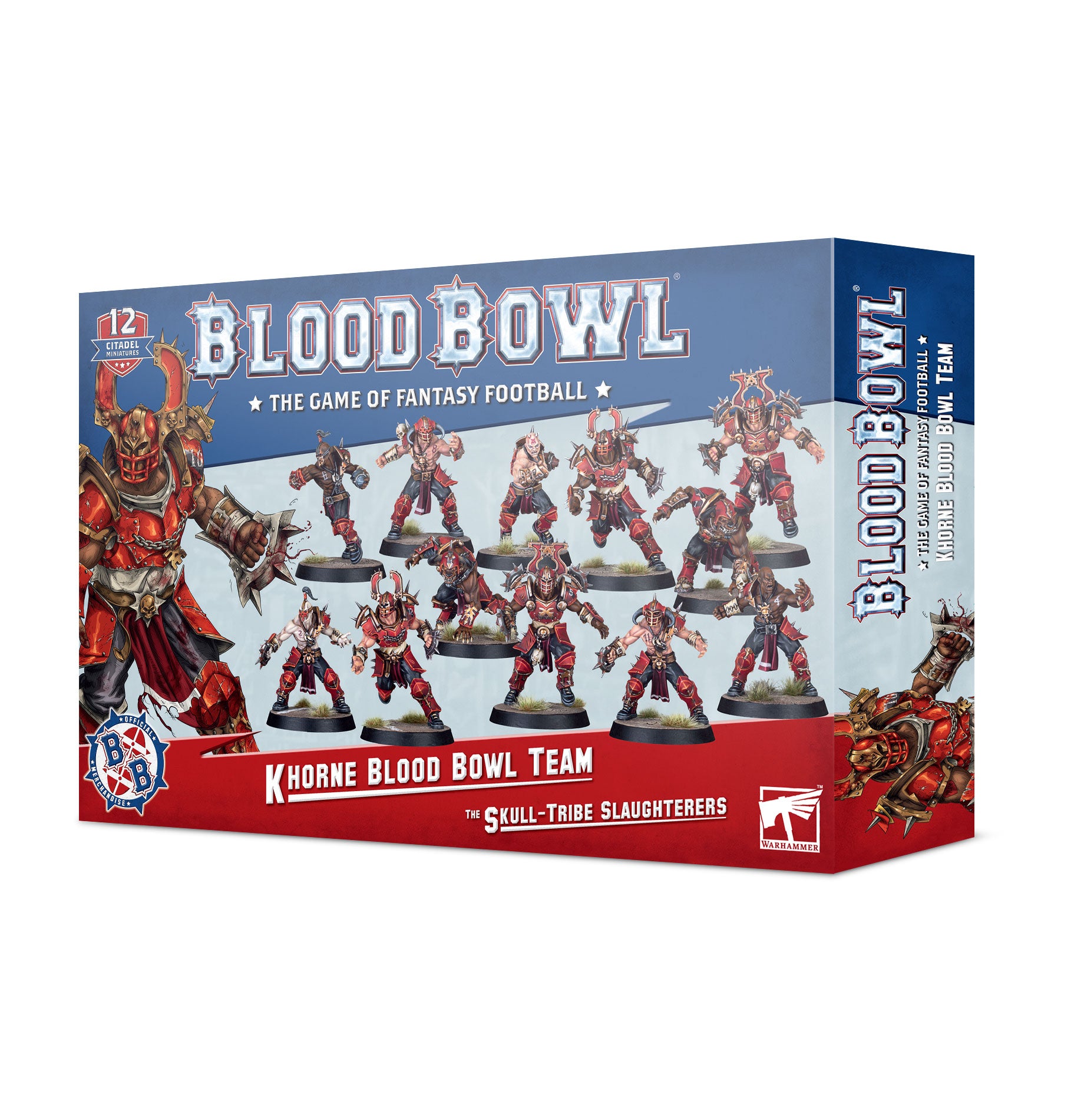 Blood Bowl - Khorne Blood Bowl Team: The Skull-Tribe Slaughterers | Boutique FDB
