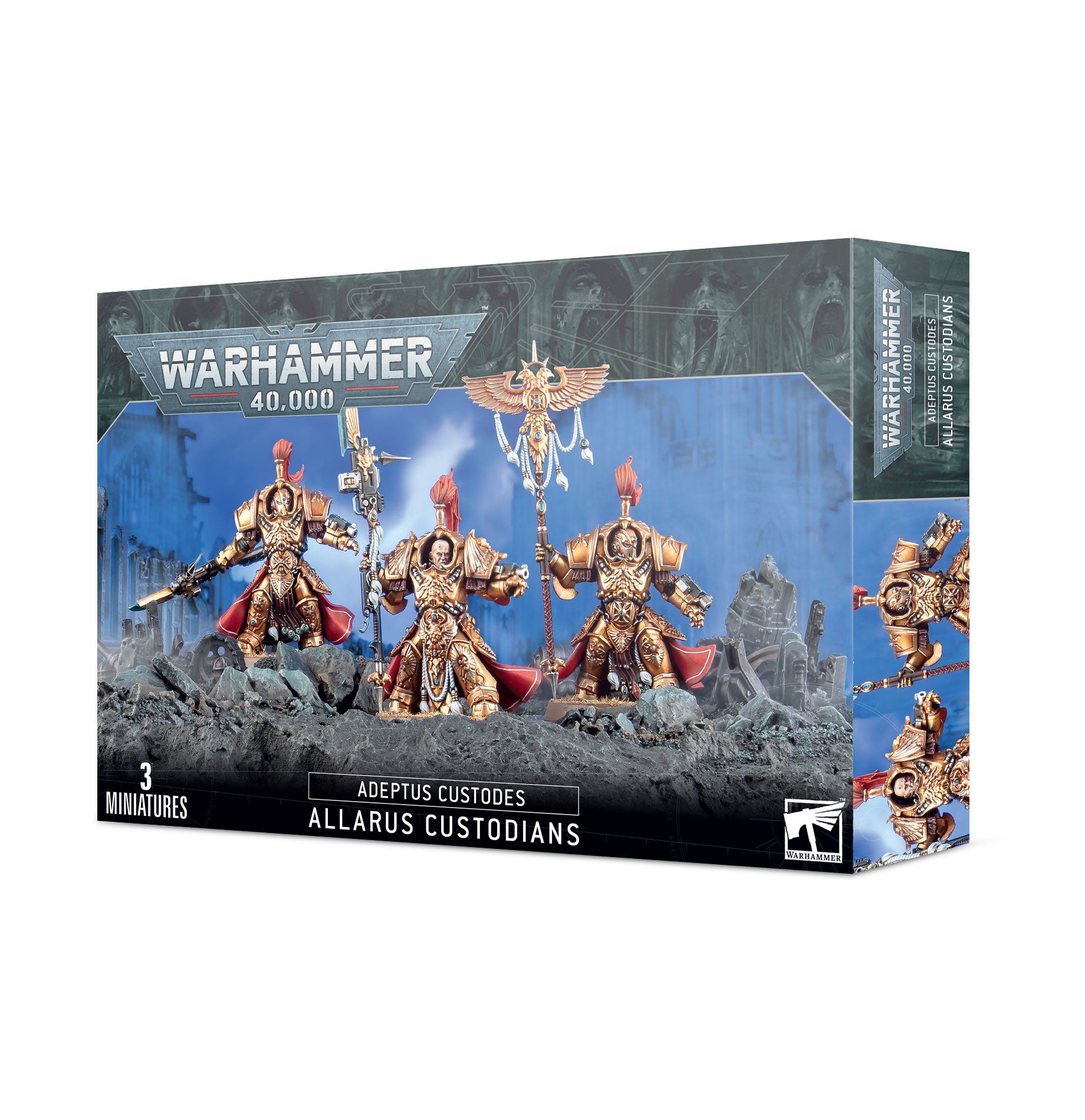 WARHAMMER 40K: ADEPTUS CUSTODES - ALLARUS CUSTODIANS | Boutique FDB