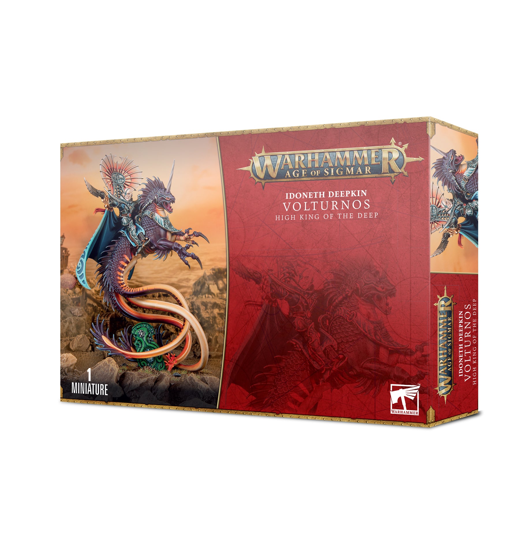 WARHAMMER AoS: IDONETH DEEPKIN - VOLTURNOS, HIGH KING OF THE DEEP | Boutique FDB