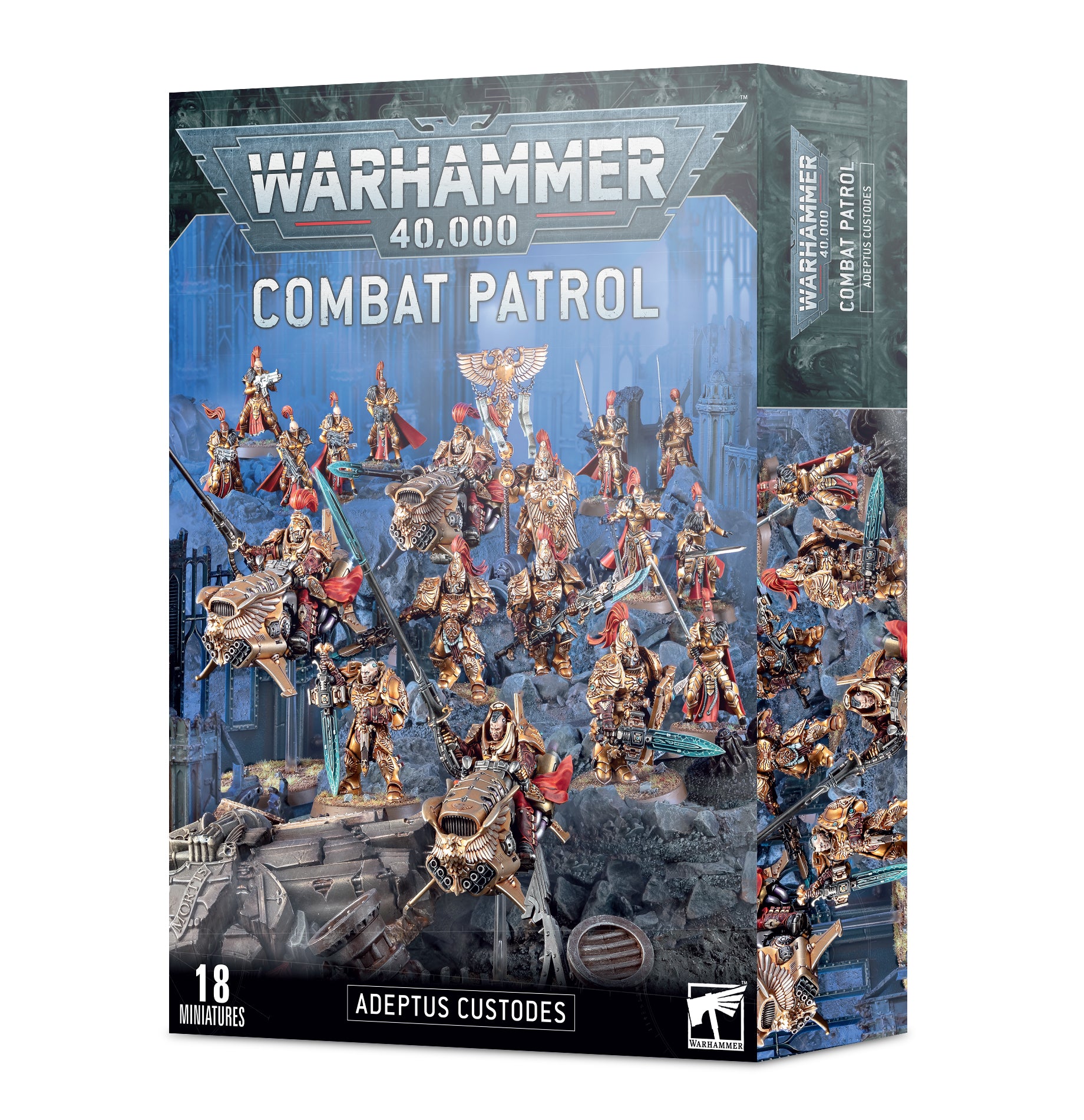 WARHAMMER 40K: COMBAT PATROL - ADEPTUS CUSTODES | Boutique FDB