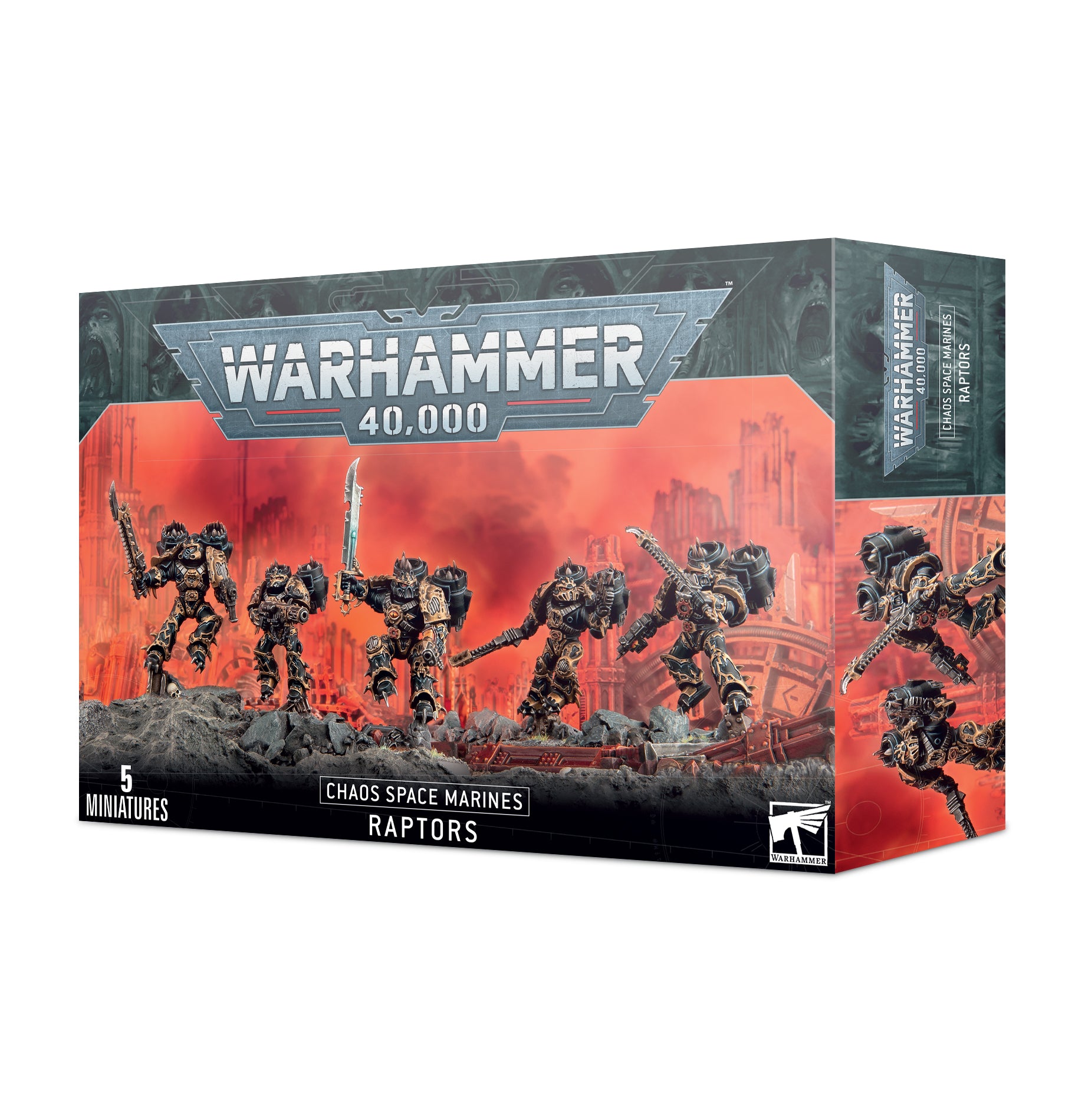 Warhammer 40K : Chaos Space Marines - Raptors | Boutique FDB