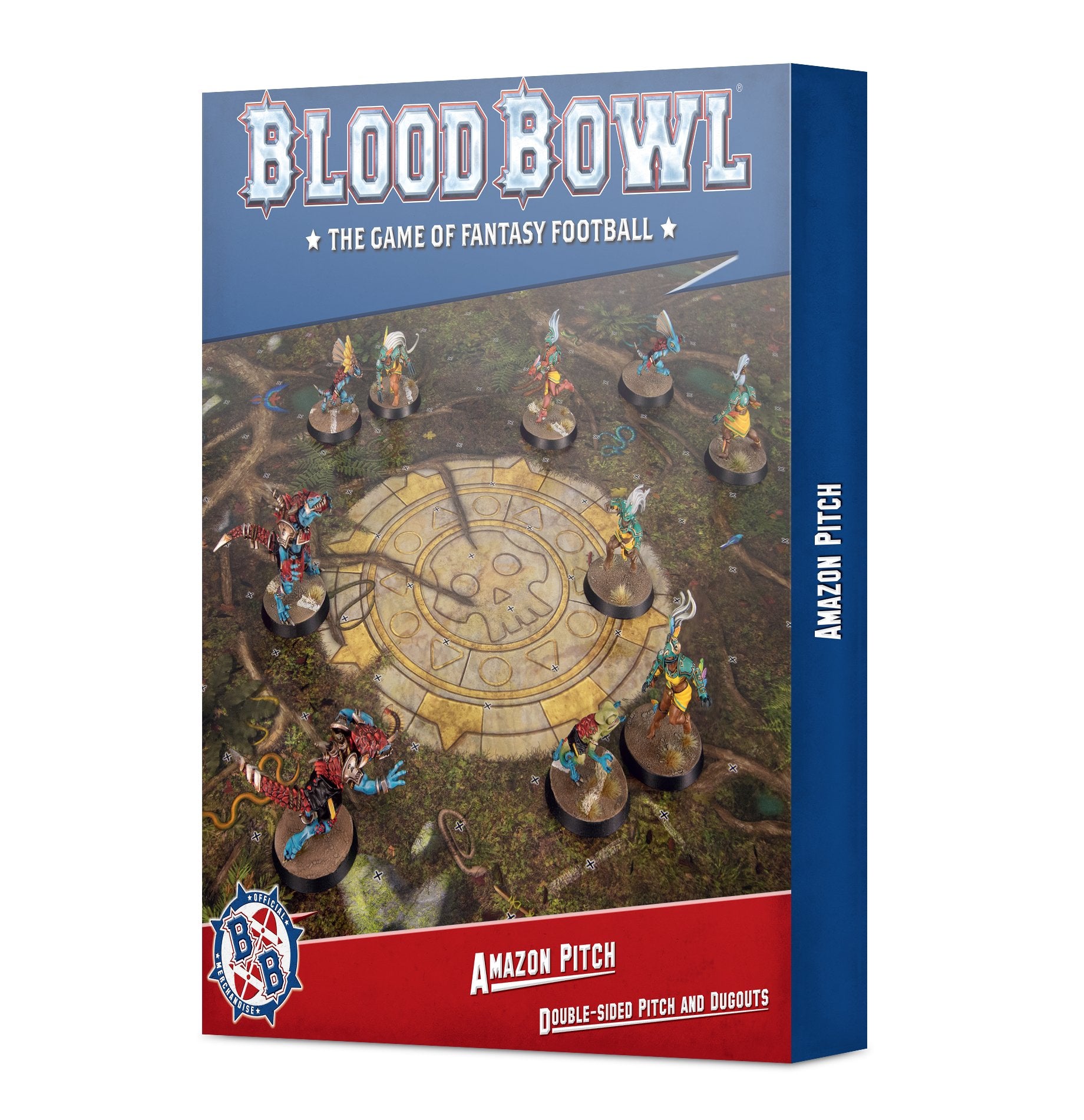 Blood Bowl : Amazon Pitch & Dugouts | Boutique FDB