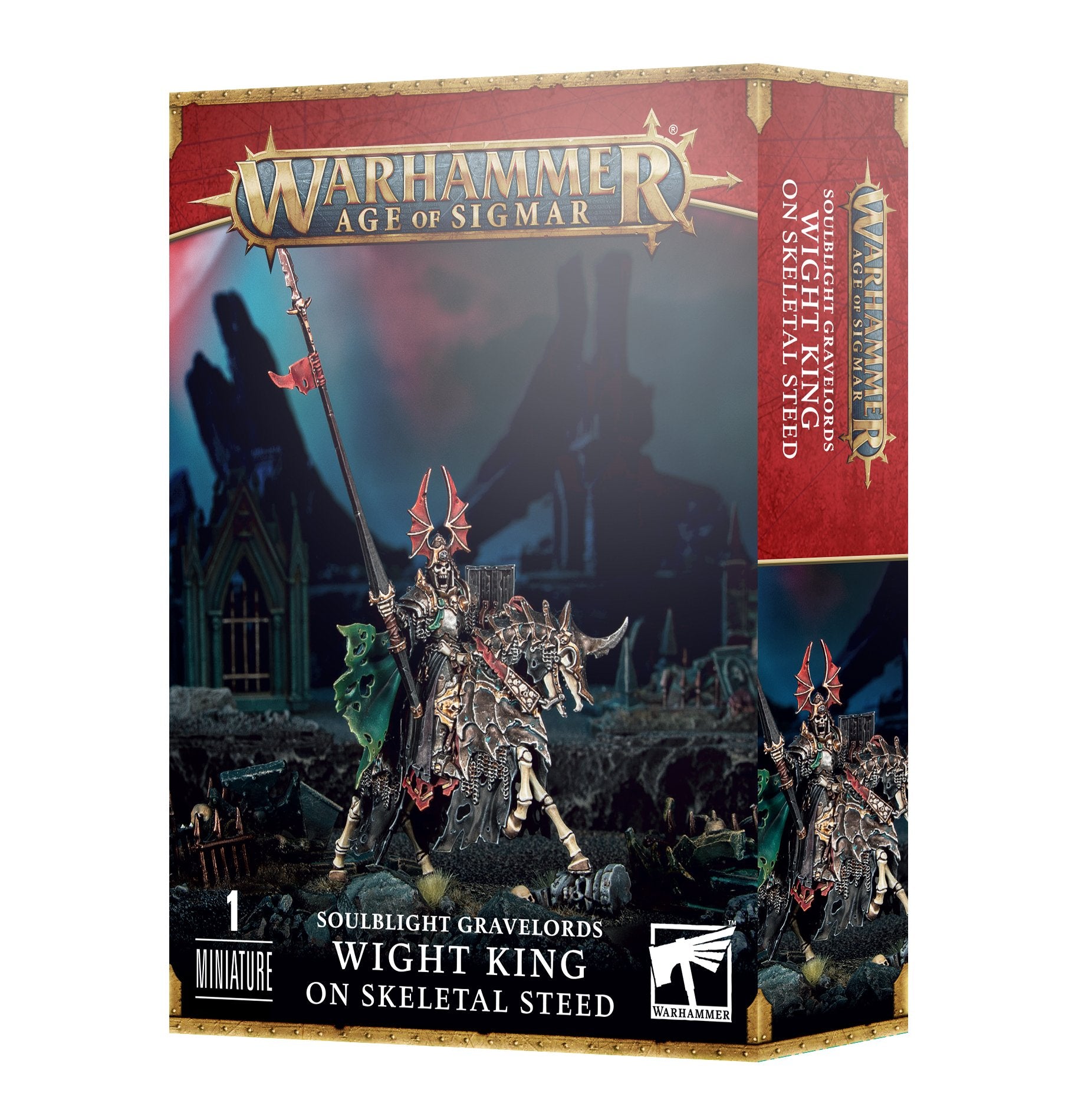 Age Of Sigmar: Soulblight Gravelords - Wight King on Skeletal Steed | Boutique FDB