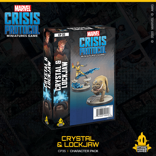 Marvel Crisis Protocol: Crystal & Lockjaw | Boutique FDB