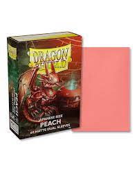 Dragon Shield - Dual Matte Japanese Peach (60) | Boutique FDB