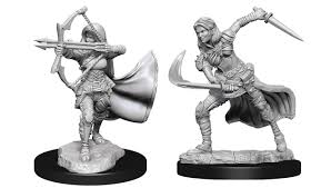 Dungeons & Dragons : Unpainted Miniatures - Wave 15 - Air Genasi | Boutique FDB