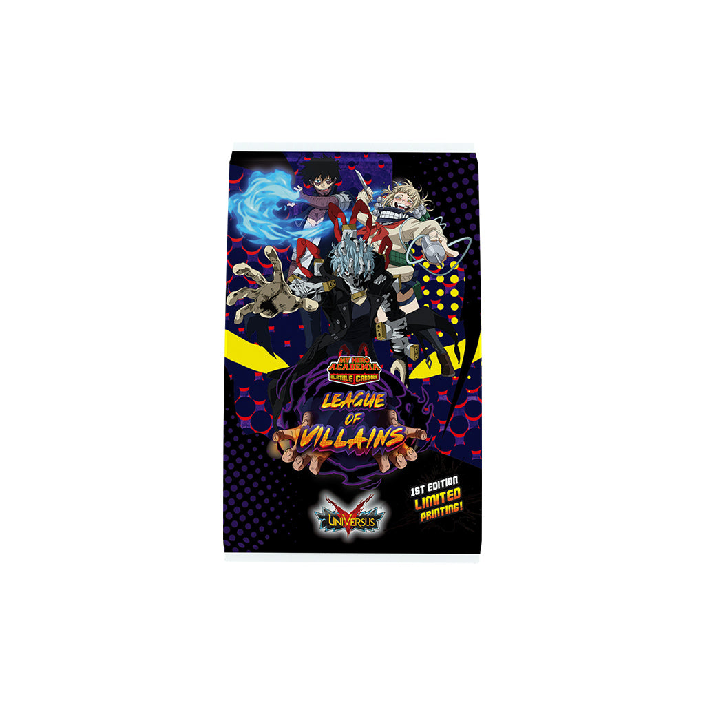 mha ccg booster box My Hero Academia CCG: Series 4 League of Villains