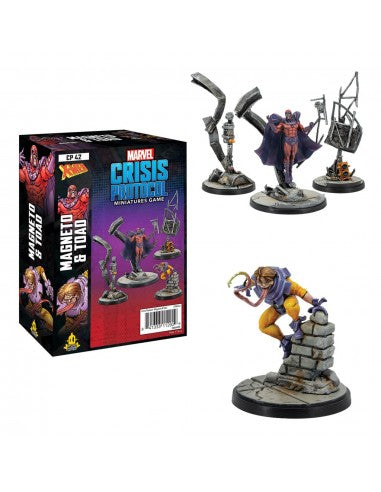 Marvel Crisis Protocol - Magneto and Toad | Boutique FDB