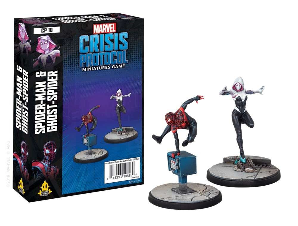 Marvel Crisis Protocol - Spider-man and Ghost-spider | Boutique FDB